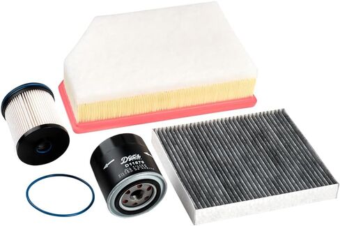 Doc's Diesel Filter Maintenance Kit DGF429+D11878+DPA11888+D3932C | Compatible with Chevrolet/GMC 6.6L Duramax 2500HD, 3500HD 2020+ | Replaces TP1015, 12684038, 84554703, 13508023 in Saudi Arabia