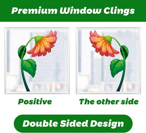 81 PCS Summer Window Clings ، Flower Butterfly Spring Window Stickers for Home Office Classroom Party School Decoration ، Set-sway-sway-sway-sway scals set in Saudi Arabia