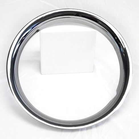Set of Four 15' Chrome Steel 1 1/2' Deep Wheel Trim Rings in Saudi Arabia