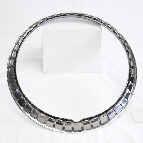 Set of Four 15' Chrome Steel 1 1/2' Deep Wheel Trim Rings in Saudi Arabia