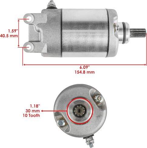 Caltric Starter and Relay Compatible With Polaris Sportsman 550 XP EFI/EFI EPS 2009 / X2 550 2010 in Saudi Arabia