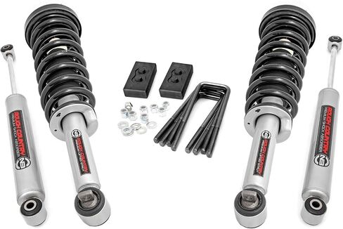 Rough Country 2 "Lift Kit W/N3 Struts & Shocks for 21-25 Ford F-150 4WD-57131 in Saudi Arabia