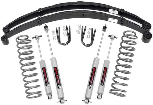 Rough Country 3" Suspension Lift Kit for 1984-2001 Jeep Cherokee XJ - 630N2 in Saudi Arabia