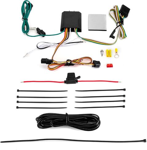 Weisen 4-Pin Trailer Wiring Harness مع موصل Plug & Play للمقطورة الخلفية وفرامل الإشارة المتوافقة مع Kia Sorento مع LED الخلفي 2021-2023 FIT Sportage 2023-2025 in Saudi Arabia