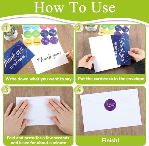 50 pack Employee Appreciation Cards with Envelopes Colorful Employee Thank You Cards Blank Inside Employee Staff Appreciation Cards Bulk for Coworkers Team Motivational Staff Thank You Cards 6x4in in Saudi Arabia