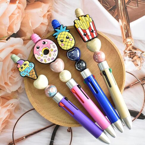 14 قطعة من الخرز البؤري السيليكوني لعيد الميلاد للأقلام، خرز بؤري بنمط عيد الميلاد بالجملة لصنع سلسلة المفاتيح والأقلام القابلة للخرز كروكس مجوهرات سوار صناعة الحرف اليدوية لوازم المشروع in Kuwait