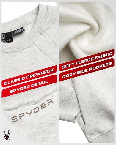 Spyder Womens Pullover Sweater - Super Soft Crewneck Lightweight Sweaters for Women - Cozy Womens Sweaters with Pockets in Saudi Arabia