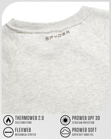 Spyder Womens Pullover Sweater - Super Soft Crewneck Lightweight Sweaters for Women - Cozy Womens Sweaters with Pockets in Saudi Arabia