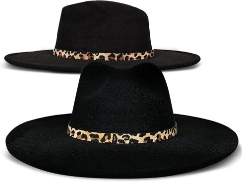 Lucky Brand Women Wool Felt Fabric Wide Brim Boater Adjustable Hat (One Size Fits Most), Ranger w/Buckle-Whiskey in Saudi Arabia