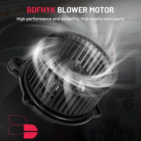 BDFHYK AC سخان السخان محرك مروحة محرك 700278 متوافق مع دودج 2011-2022 Durango الخلفية ، استبدال مجموعة المنفاخ HVAC ل 6808-9094-AA 68089094AA SK700278 BM00247C in Kuwait