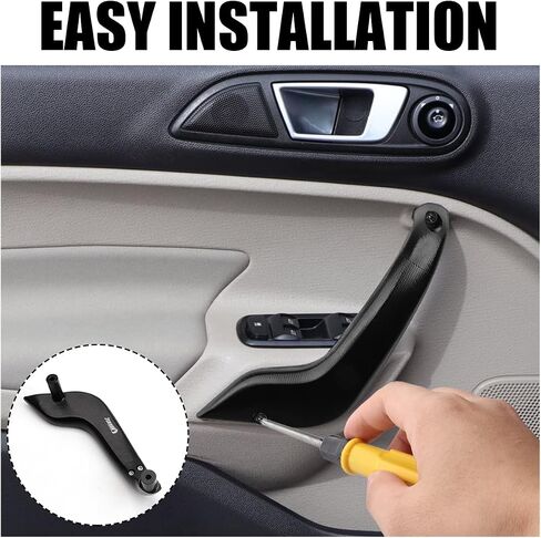 استبدال مقبض سحب الباب الداخلي Jerbor ABS لـ Ford Fiesta 2011-2020 نوع Windows Windows (الجانب الأيسر) in Saudi Arabia