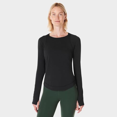 Sweaty Betty Women's Breathe Easy Crewneck Workout Long Sleeve Top in Saudi Arabia