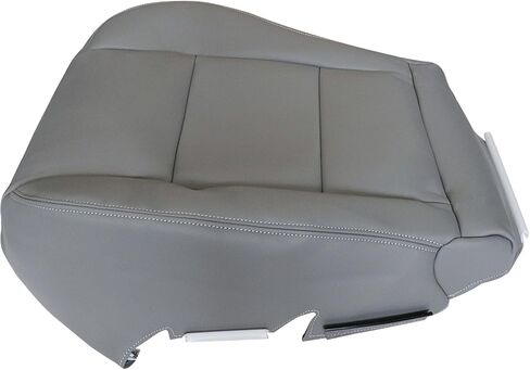 NLQR Front Driver Side Bottom Replacement Microfiber Leather Seat Cover Stone Gray Compatible with Toyota Land Cruiser 1998 1999 2000 2001 2002 2003 2004 2005 2006 2007 in Kuwait