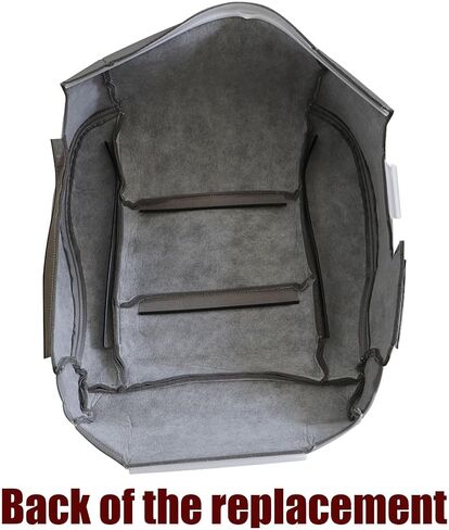 NLQR Front Driver Side Bottom Replacement Microfiber Leather Seat Cover Stone Gray Compatible with Toyota Land Cruiser 1998 1999 2000 2001 2002 2003 2004 2005 2006 2007 in Kuwait