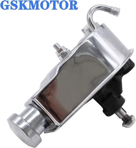BBC SBC Chevy ChromeSaginaw Style Power Steering Pump w/Double Groove Pulley in Saudi Arabia