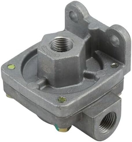 MyTee Products QR-1 Huffice Air Brake Excess Valve-استبدال 289525 ، Bendix Ben-289525 ، Ben-289525n ، Ber289525 ، Frt BW289525 ، in Saudi Arabia