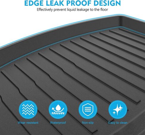 2025 Floor Mats for Tesla Model 3 2024 Accessories 6 Piece All-Weather Accessory Set with Cargo Liner and Truck Storage Mat fit for Daily Commutes, Road Trips (Model 3 Highland 2024+) in Kuwait