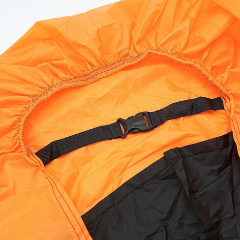 Motorcycle Cover XXXL Waterproof for Harley for Ultra Classic Davidson, Large Cover for Street Glide for Electra for Touring FLHTCU for Road King for GL for Honda for Goldwing Outdoor Weather (Orange) in Saudi Arabia