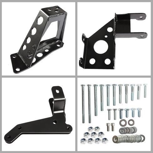 munirater Black Engine Swap Mount Replacement for Acura Honda 92-95 Civic 94-01 Integra K Series K20 K24 DC2 EG6 DC in Saudi Arabia
