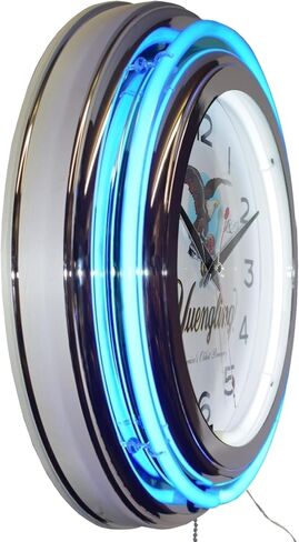 FVLFIL XPIWHTOW Yuengling America's Oldest Brewery Since 1829 Beer Logo Blue Double Neon Wall Clock in Saudi Arabia