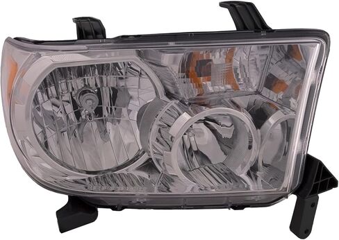 HEADLIGHTSDEPOT Headlight w/Level Adjuster CAPA Certified Right Passenger Compatible with 2009-2013 Toyota Tundra in Kuwait