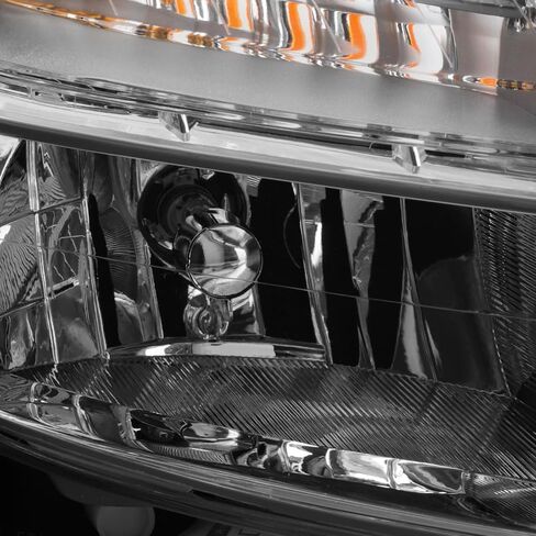 AKKON - Fits 2011 2012 2013 Buick Regal [Halogen Type] Chrome Headllights Pair Driver Left+Passenger Right Replacement in Kuwait