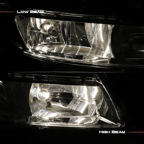 AKKON - Fits 2011 2012 2013 Buick Regal [Halogen Type] Chrome Headllights Pair Driver Left+Passenger Right Replacement in Kuwait