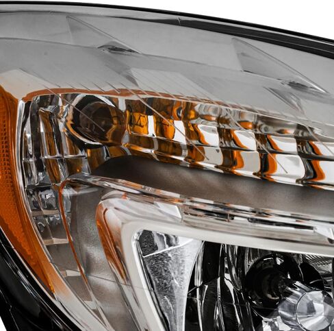 AKKON - Fits 2011 2012 2013 Buick Regal [Halogen Type] Chrome Headllights Pair Driver Left+Passenger Right Replacement in Kuwait