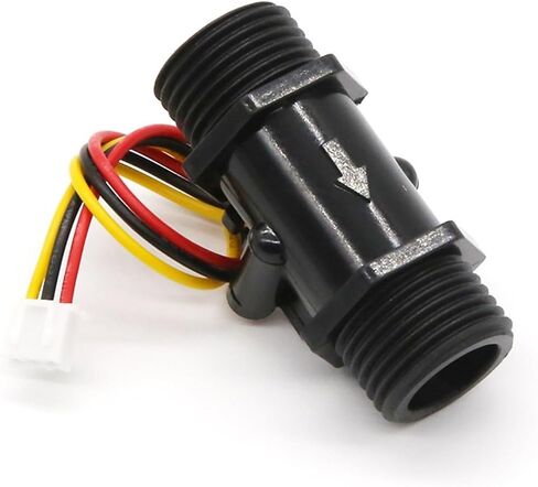 4-Branch Water Flow Sensor G1/2 Water Heater Hall Flow Meter DN15 Turbine Flow Meter S201C in Saudi Arabia
