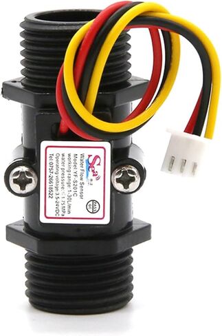 4-Branch Water Flow Sensor G1/2 Water Heater Hall Flow Meter DN15 Turbine Flow Meter S201C in Saudi Arabia