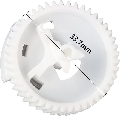 1x White Power Door Lock Mechanism Drive Gear for Nissan Sentra 2007-2012, Tiida 2013-2018, X-Trail 2007-2010, Juke 2011-2017 and Altima 2007-2012 (Physical Contact, Passenger Car) in Saudi Arabia