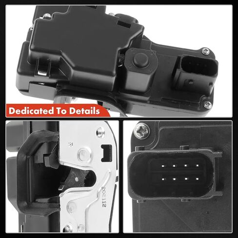 A -Premium Door Lock Latch & Cable Assembly متوافق مع مركبات Tesla - Model S 2012 2013 2014 2015 2017 2017 ، Electric ، سيدان - جانب السائق الأيسر الخلفي ، استبدل# 600891100d in Saudi Arabia