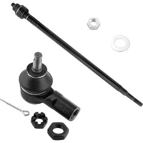 BOXI (Set of 2) Front Inner & Outer Tie Rod Ends Fit for Honda Civic 2001 2002 2003 2004 2005 | for Acura EL 2001 2002 2003 2004 2005 | Replaces ES3581 EV469 in Saudi Arabia