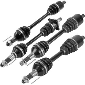 Caltric Front Rear Left Right CV Joint Axles Compatible with Can-Am Renegade 800 4X4 X EFI 2008 / Renegade 800R 4X4 EFI 2009-2011 in Saudi Arabia