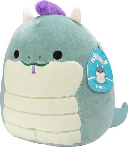 Squishmallow الأصلي 10 بوصة Magtus The Christmas Snake - Jazwares الرسمية من القطيفة - لعبة حيوانات محشوة ناعمة واسفنجية على شكل ثعبان - أضف إلى فريقك - هدية للأطفال والفتيات والأولاد in Saudi Arabia
