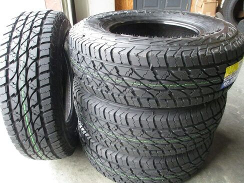 LT 265/70R17 مجموعة إطارات من 4 (أربعة) مسرح جديد Omikron A/T 2657017 جميع التضاريس في 10 ply in Saudi Arabia