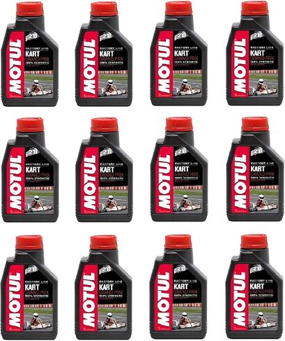 Motul 105884 مجموعة من 12 Kart Grand Prix 2T زيت المحرك 1 ليتر in Saudi Arabia