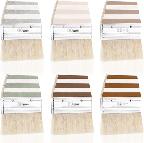 6 Pcs Sand Brush Beach Sand Remover Cleaning Feet Body Skin Wood Hand Soft Brush Foot Cleaner for Beach Summer Party Events Volleyball Water Sports Activities in Saudi Arabia