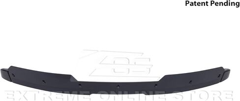 Replacement for 2016-Present Chevrolet Camaro All Models | 1LE Extended V2 Style ABS Plastic Matte Black Add On Rear Trunk Lid Wing with Aluminum Painted Glossy Black WickerBill Spoiler in Saudi Arabia