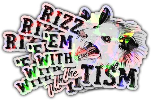 3pcs rizz 'em with tism sticker meme frog rizz em مع ملصق tism cowboy frog rizz em with tism reizz stishers rizzem مع صائق tism for bottop phone hat hat hat 3 "(r1) in Saudi Arabia
