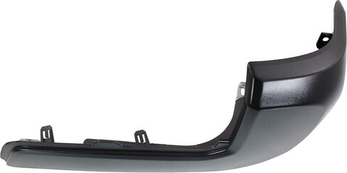 Garage-Pro Rear Passenger Side Bumper End Compatible with 2016-2023 Toyota Tacoma, For Models without Parking Assist, Painted Black in Saudi Arabia