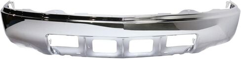 MBI Auto - Chrome ، Steel Front Pumper Fascia متوافق مع 2014 2015 Chevy Silverado 1500 Pickup 14 15 ، GM1002844 in Saudi Arabia