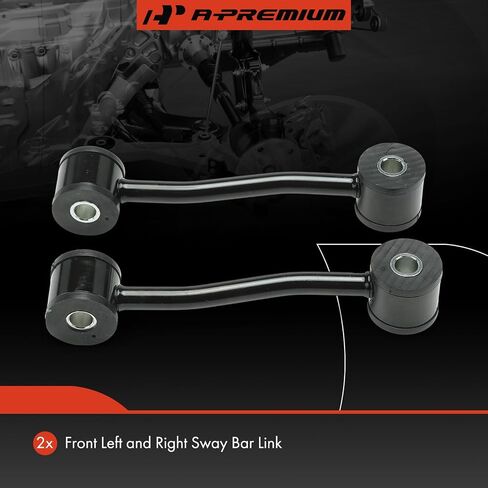 A-Premium 2 X Front Sway Bar Links Bar Bar Bar ، متوافقة مع Jeep Liberty 2008-2012 و Dodge Nitro 2007-2011 in Kuwait