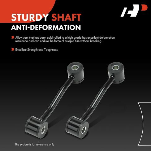 A-Premium 2 X Front Sway Bar Links Bar Bar Bar ، متوافقة مع Jeep Liberty 2008-2012 و Dodge Nitro 2007-2011 in Kuwait