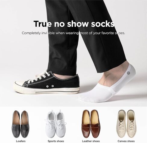 No Show Socks ZephyrAir 3 Pairs for Women and Men, light, Cold Sensation, Non Slip, Stretch, Invisible in Kuwait