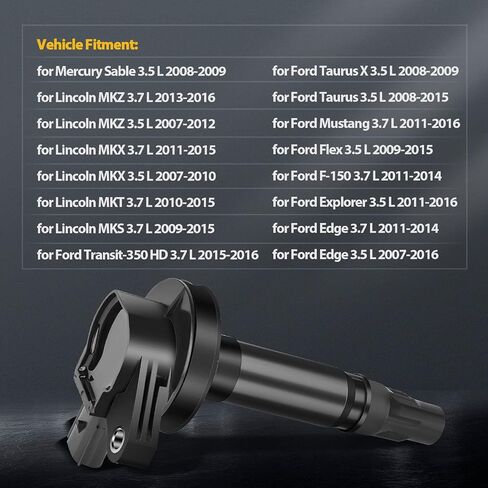 مجموعة OCPTY من 6 ملفات الإشعال متوافقة مع OE: UF553 DG520 C1595 FIT For Ford/Lincoln/for Mazda/for Mercury 2007-2011 in Saudi Arabia