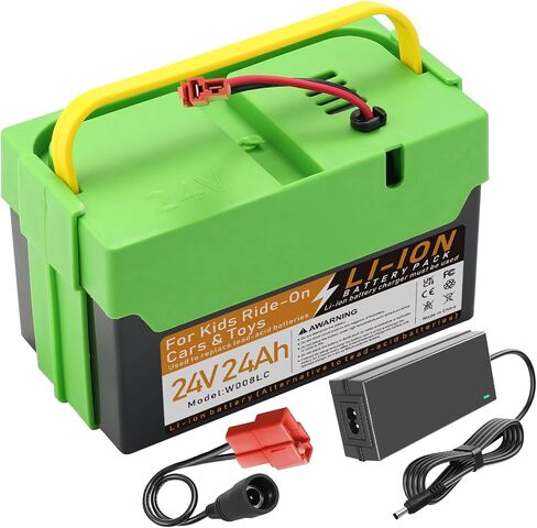 24V 7AH بطارية حمض قابلة لإعادة شحنها ، بديلة بديلة متوافقة مع أفضل ركوب على السيارات Thunder UTV Kids Ride-On in Saudi Arabia