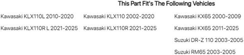 TUSK Complete Clutch Kit لـ Kawasaki KX65 2000-2009،2011-2022 in Saudi Arabia