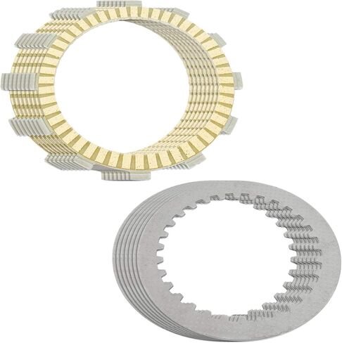 Caltric Clutch Friction Plates Compatible with Yamaha YZ450F YZ 450F 2014 2015 2016 2017 2018 2019 2020 2021 in Saudi Arabia