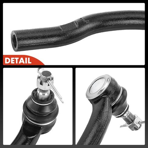 A-Premium 2 x Front Outer Tie Rod Ends, Compatible with Toyota Camry 2004-2011, Avalon 2005-2012, Solara 2004-2008, Lexus ES330 2004-2006, ES350 2007-2012 in Saudi Arabia